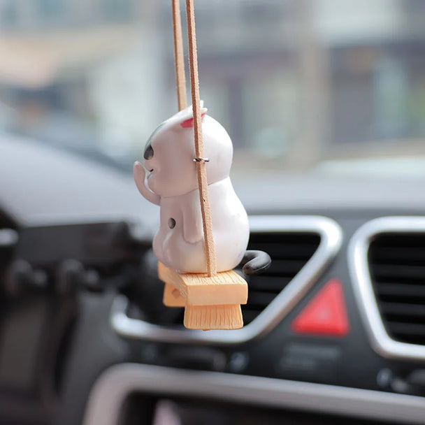Cat Swing Car Accessories Hanging Accessories