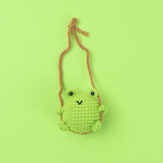 Strawberry Crochet Hanging Car Accessories