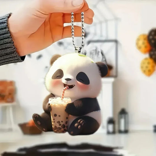 Panda Car Mirror Hanging Accessories