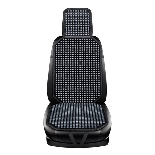 Beaded Car Seat Cover – Premium Wooden Bead Seat Cushion for Ultimate Comfort