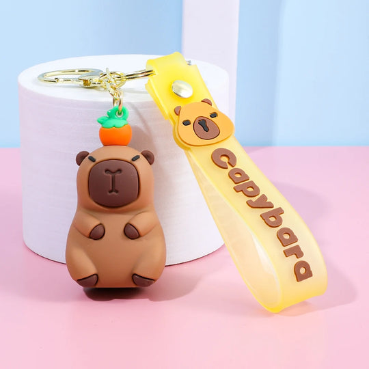 Cute Capybara Car Keychain Gifts
