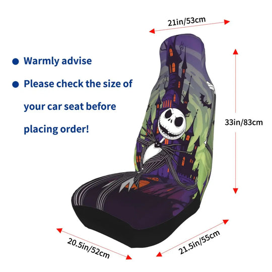 Nightmare Before Christmas Car Seat Cover