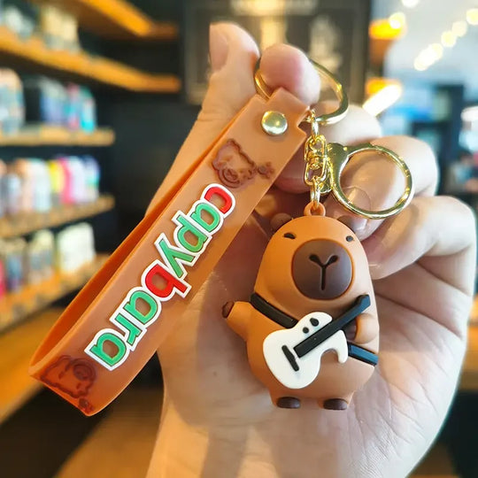 Cute Capybara Car Keychain Gifts