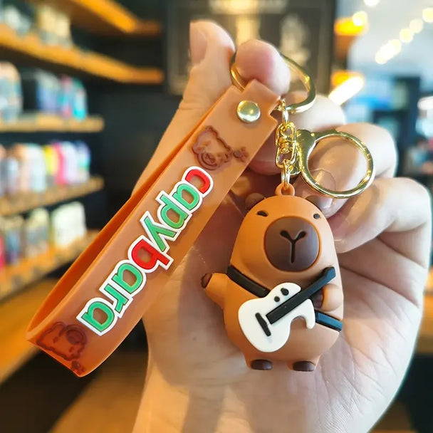 Cute Capybara Car Keychain Gifts