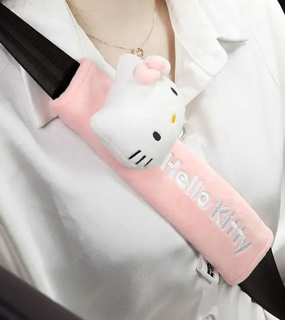 Hello Kitty Automobile Seat Belt Protector | AutoMania