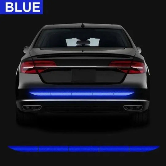 Blue Reflective Stickers for Enhanced Car Safety and Visibility