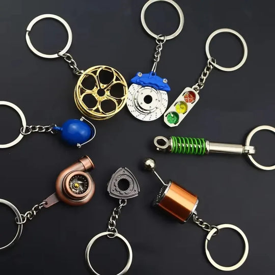 Steel Car Keychain Gift for Men
