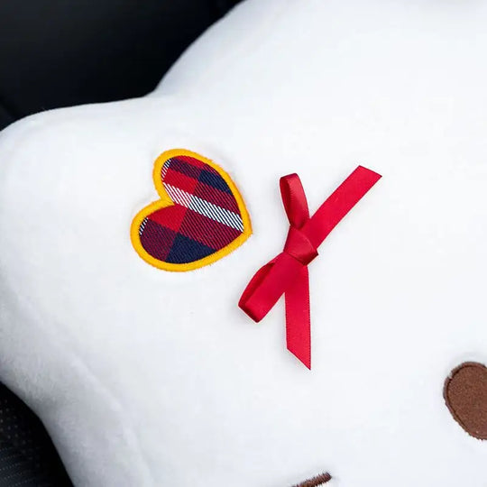 Hello Kitty car cushion, shoulder protection & seat belt