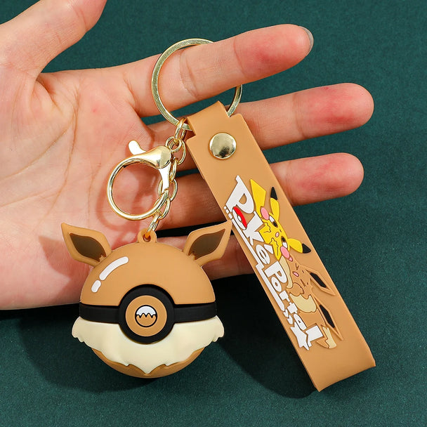 Pokémon Ball Keychain For Car