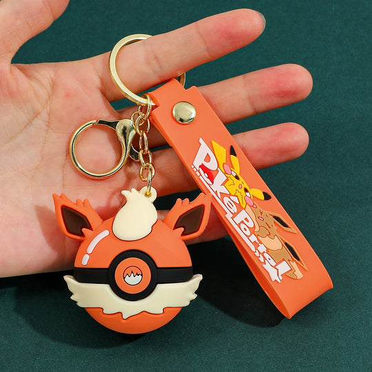 Pokémon Ball Keychain For Car