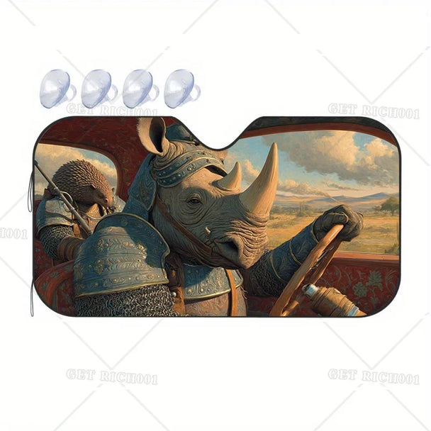 Rhinoceros Car Front Windshield Visor