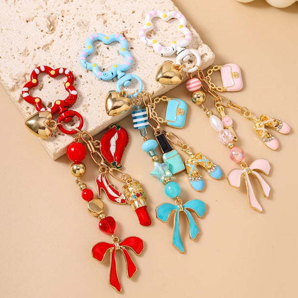 Pretty  Jewelry Car Keychain Women & Girl