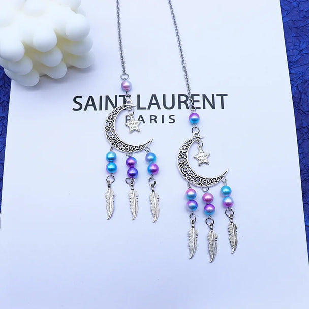 Boho Car Mirror Hanging Accessories