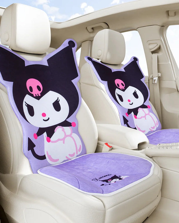 Hello Kitty & My Melody Kuromi Winter Plush Car Seat Cushion