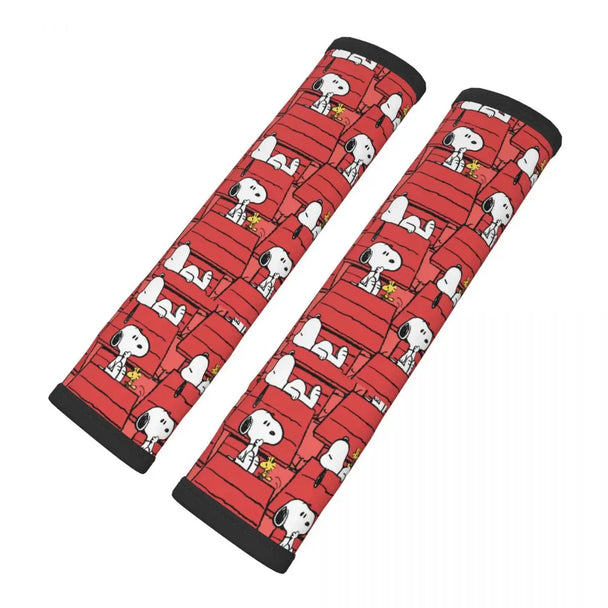 Snoopys Car Seat Belt Pads 2 PCS