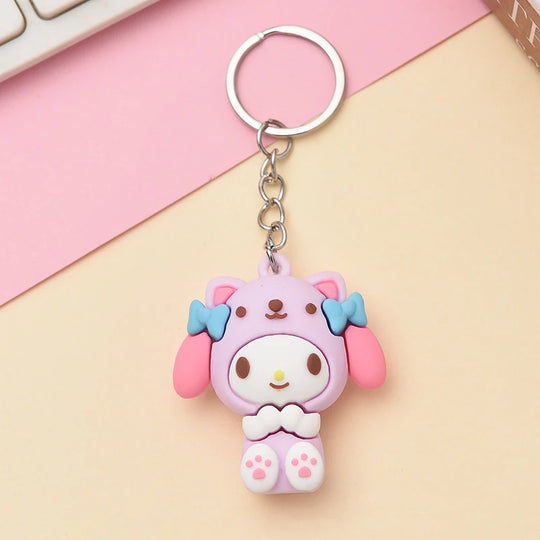 Kuromi Doll Car Keychain Gifts