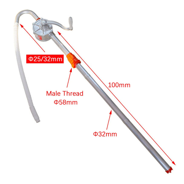 aluminum crank fuel transfer pump