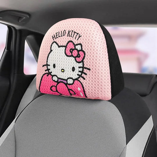 Hello Kitty Car Accessories |  2pcs Car Neck Pillow