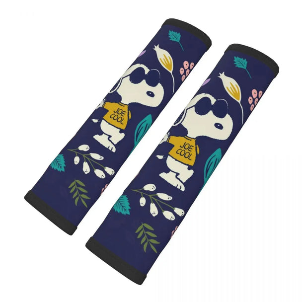 Snoopys Car Seat Belt Pads 2 PCS