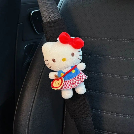 Cute Hello Kitty Seat Belt Cover Car | AutoMania