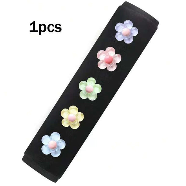 Flower Car Seat Belt Shoulder Cover