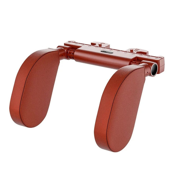 adjustable car seat headrest Leather -Red