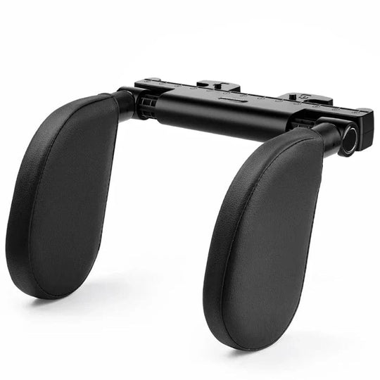 adjusting headrest on car seat  Leather - Black