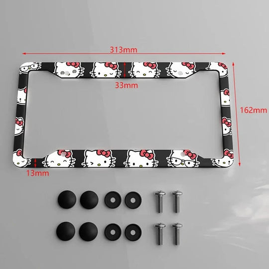 Anime print steering wheel cover  A1 Square hole