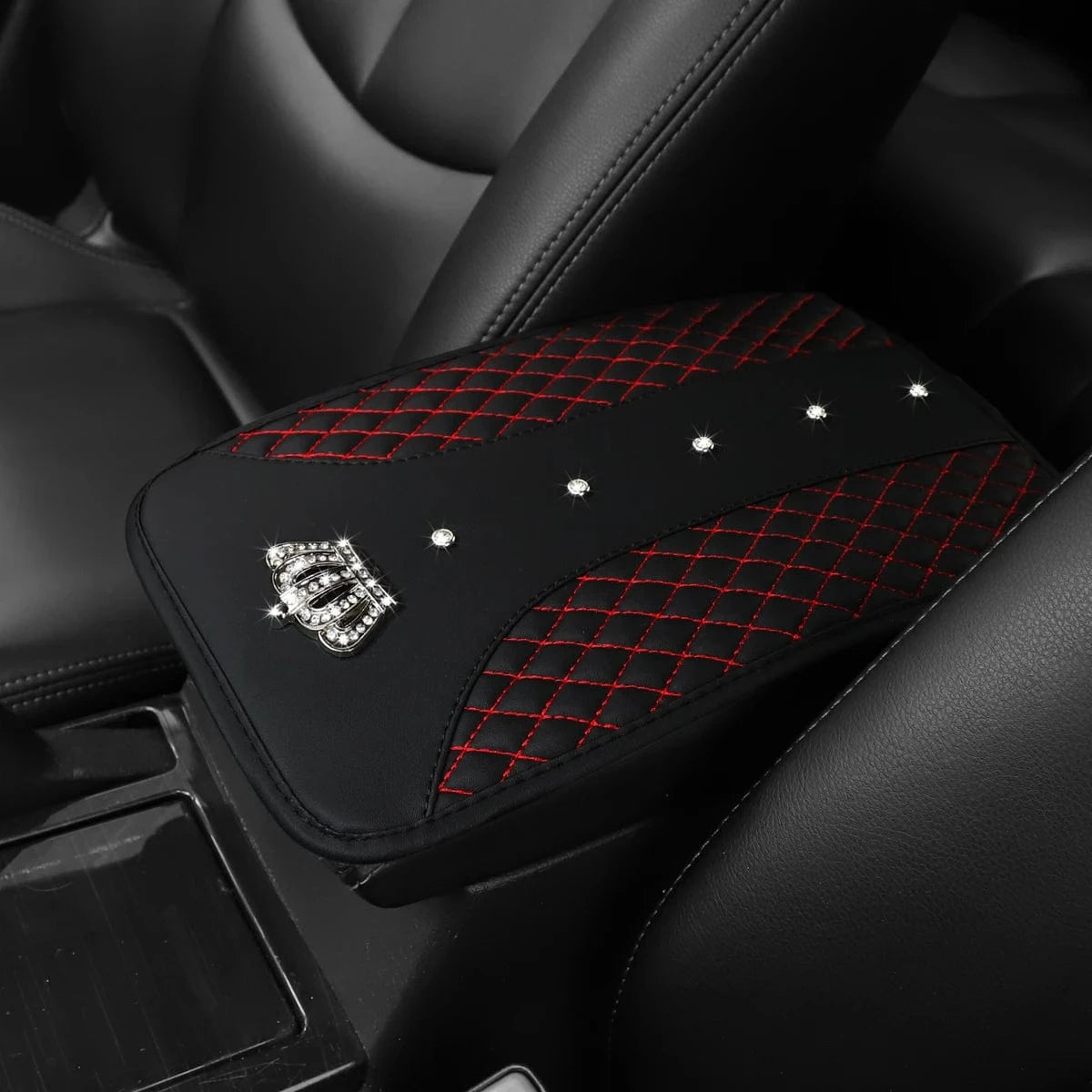 armrest car universal​ BK red