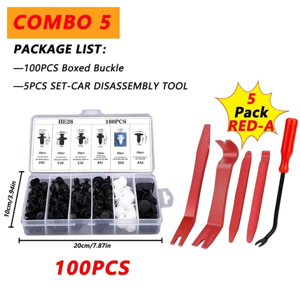 Auto door panel clips   Combo 5