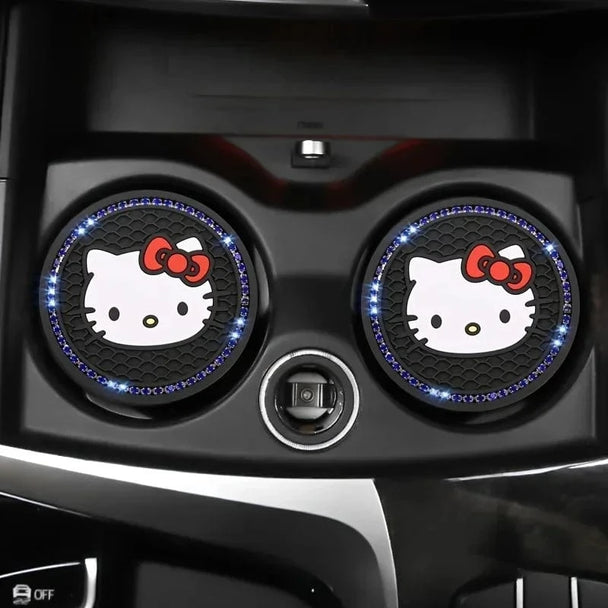 autozone car coasters​  Hello Kitty Blue