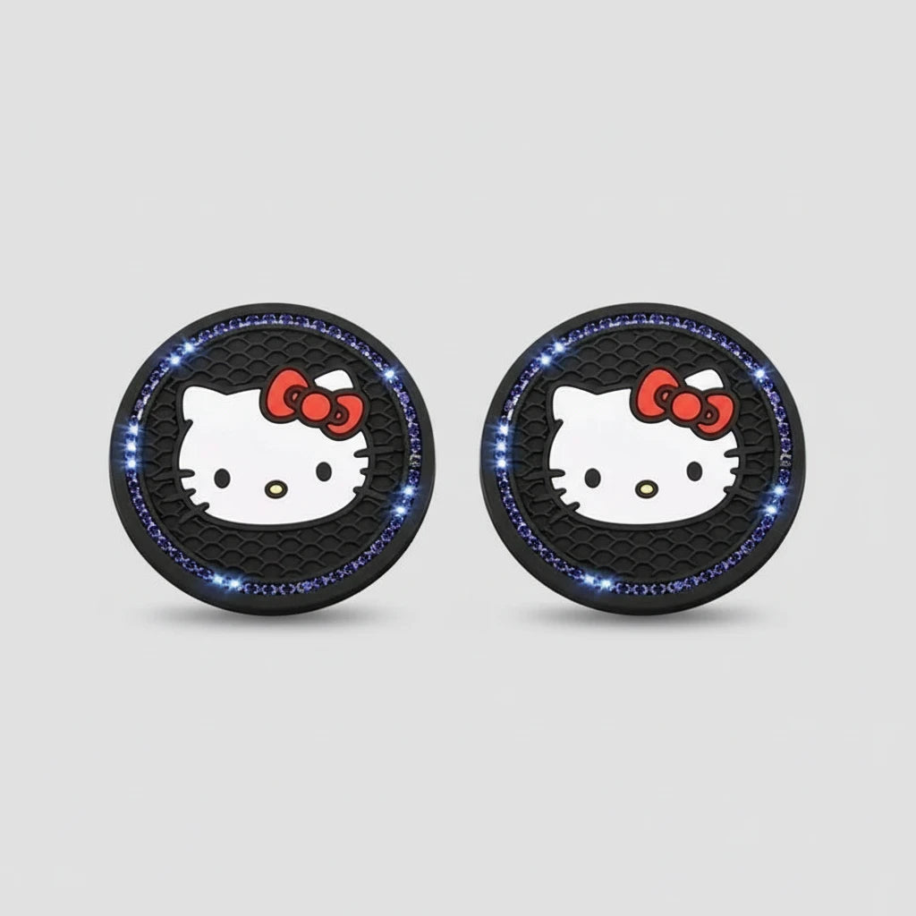 autozone car coasters​  Hello Kitty Blue