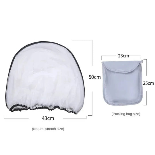 baby blanket for car seat​ Cradle White