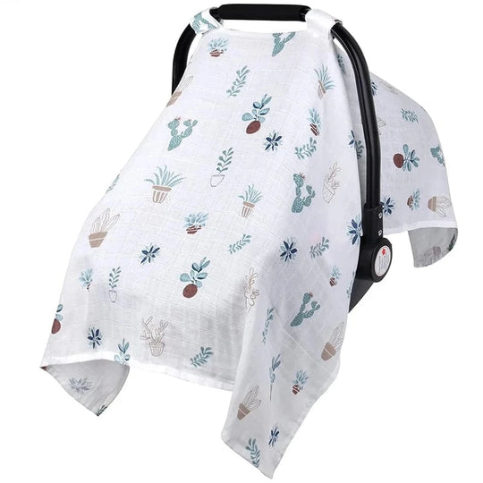 baby car seat blanket  Cactus