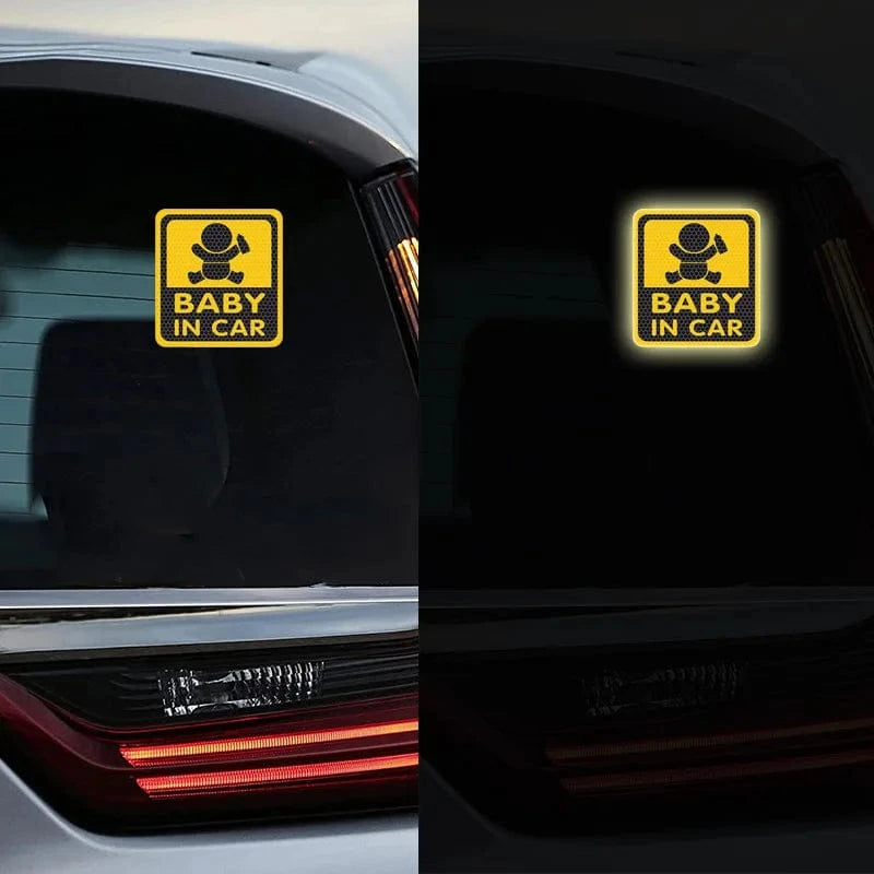 baby on board stickers for car​  15cm-Mama