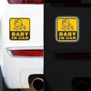 baby on board stickers for car​  15cm-Mama