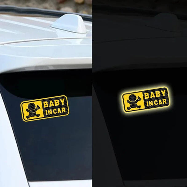 baby on board stickers for car​  15cm-Mama