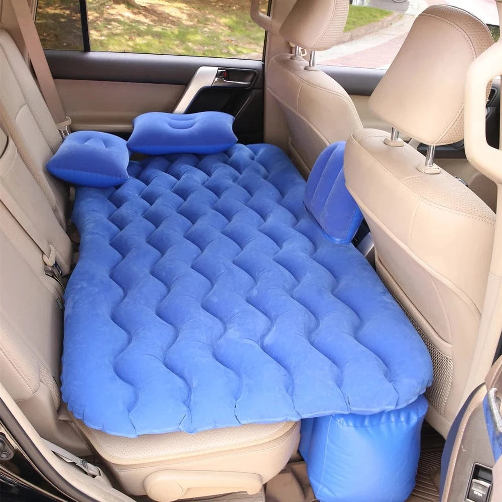 back of car seat covers Blue