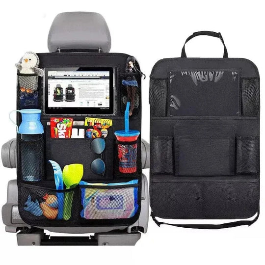 Back of car seat organizer   Black G776