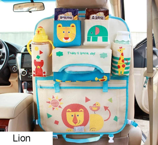 Back seat car organizer travel  lion