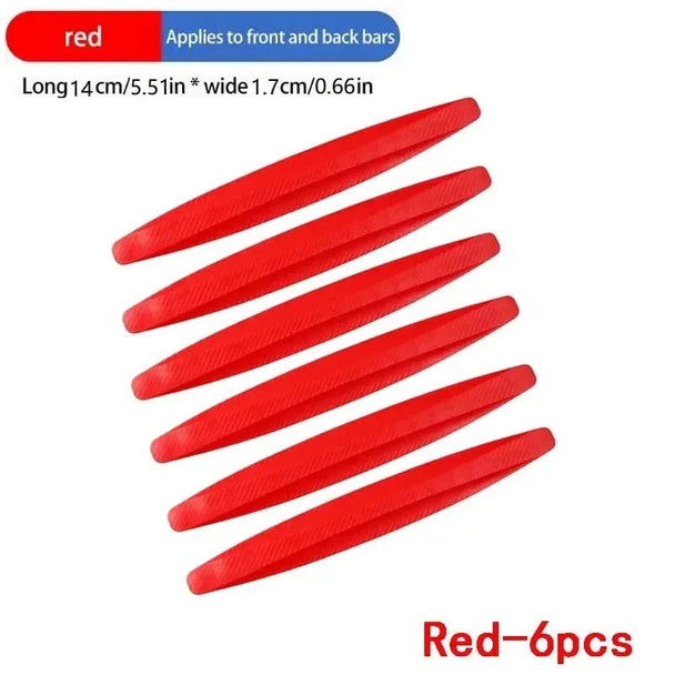 best car rear bumper protector red-6