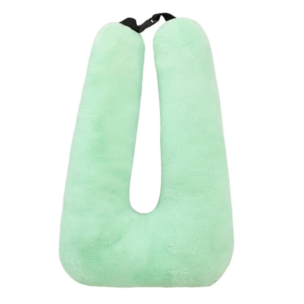 best car travel pillow for kids  Fruit Green