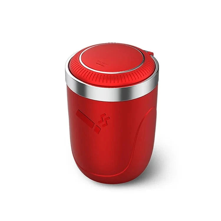 Best portable ashtray for car  Red