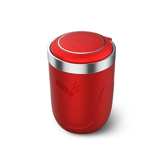 Best portable ashtray for car  Red