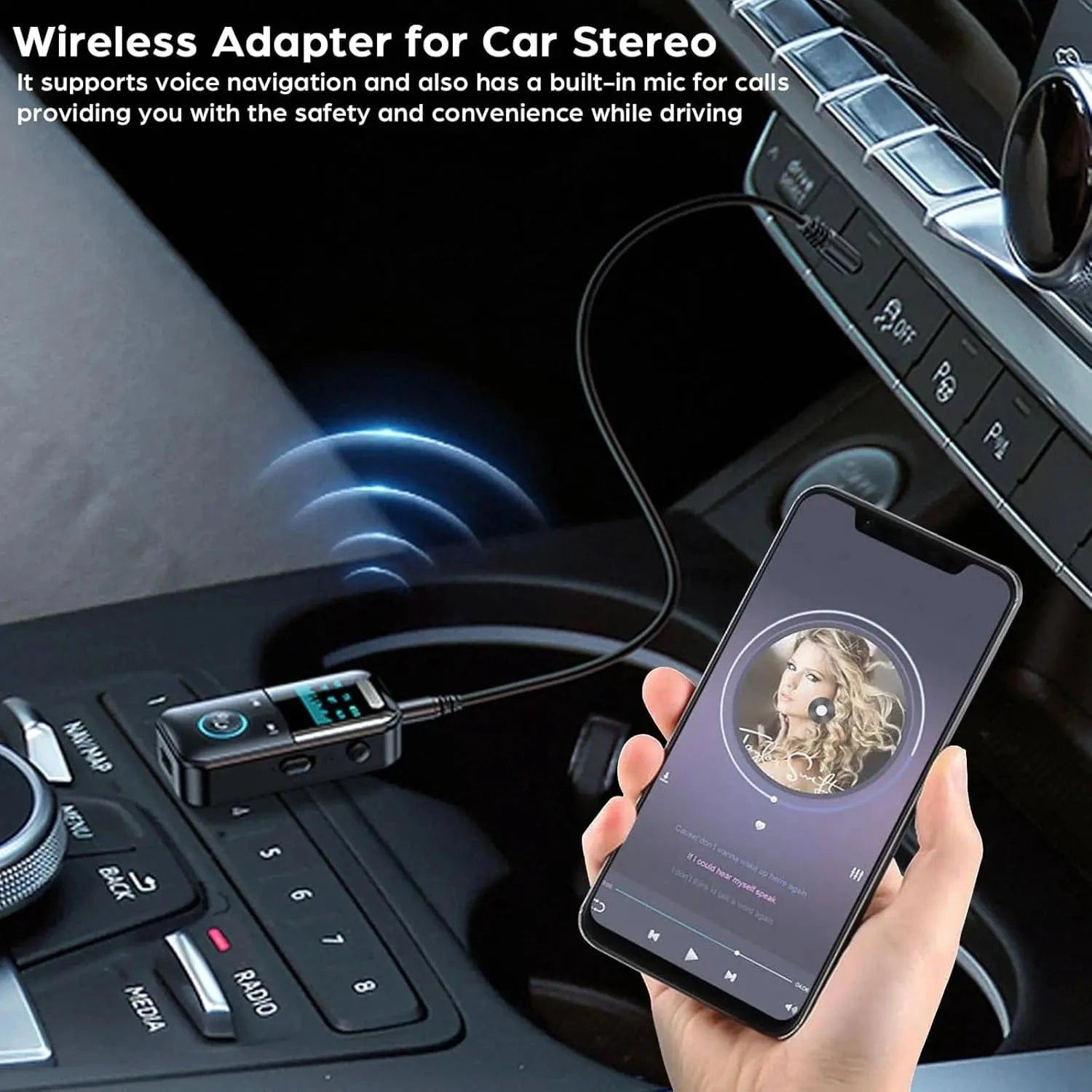 Bluetooth speaker adapter for car GT-69