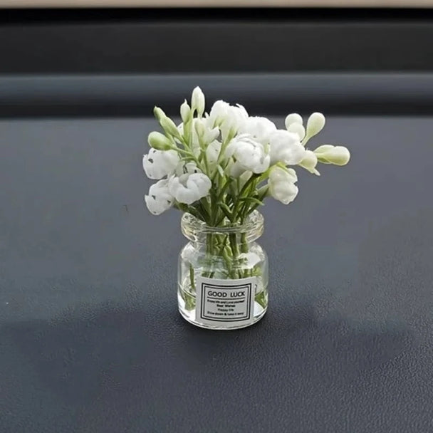 car accessories interior dashboard​ White Jasmine