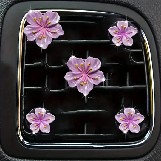 Car air freshener clip  puple 5pcs