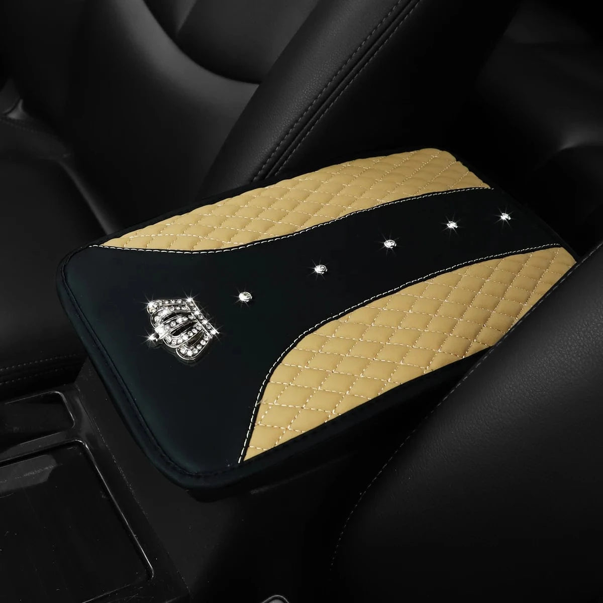 car armrest pad Beige