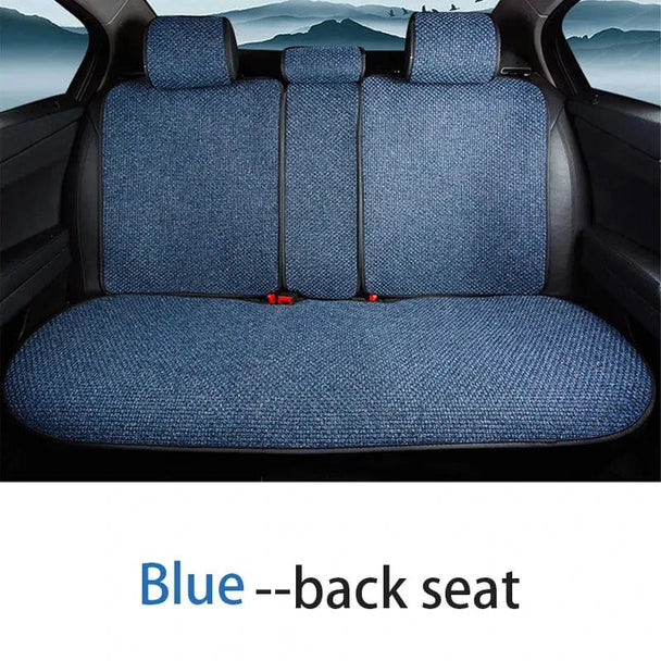 car back seat cover 1PC Rear Blue
