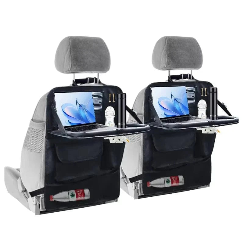 Car back seat organizer with tray  1PC